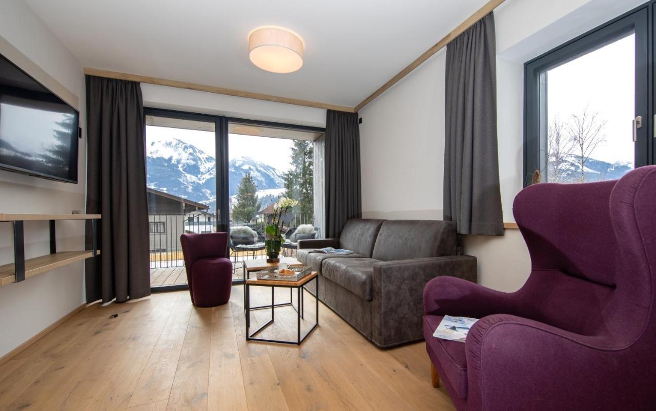 Emma Deluxe Aparthotel Ganzjaehrig Beheizter Aussenpool Piesendorf Luaran gambar