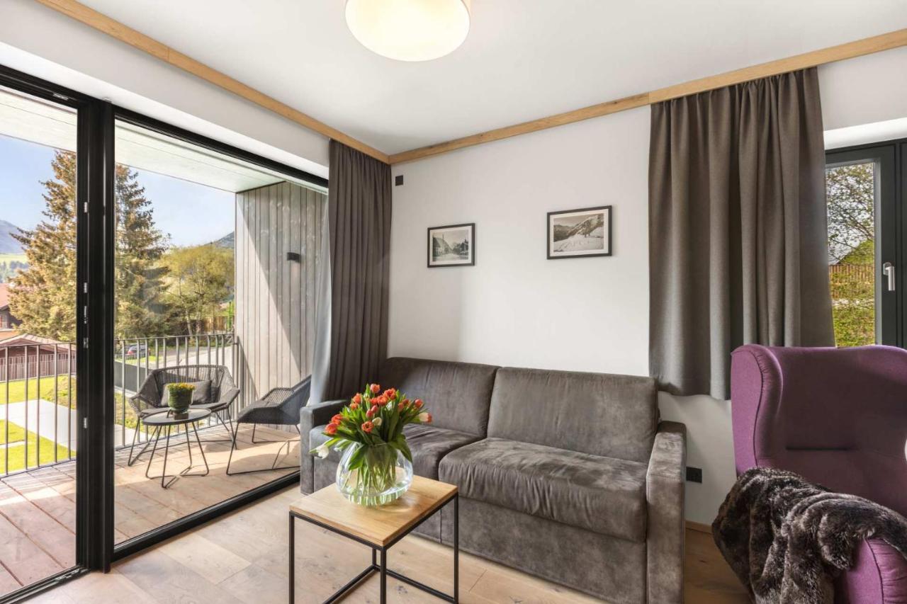 Emma Deluxe Aparthotel Ganzjaehrig Beheizter Aussenpool Piesendorf Luaran gambar