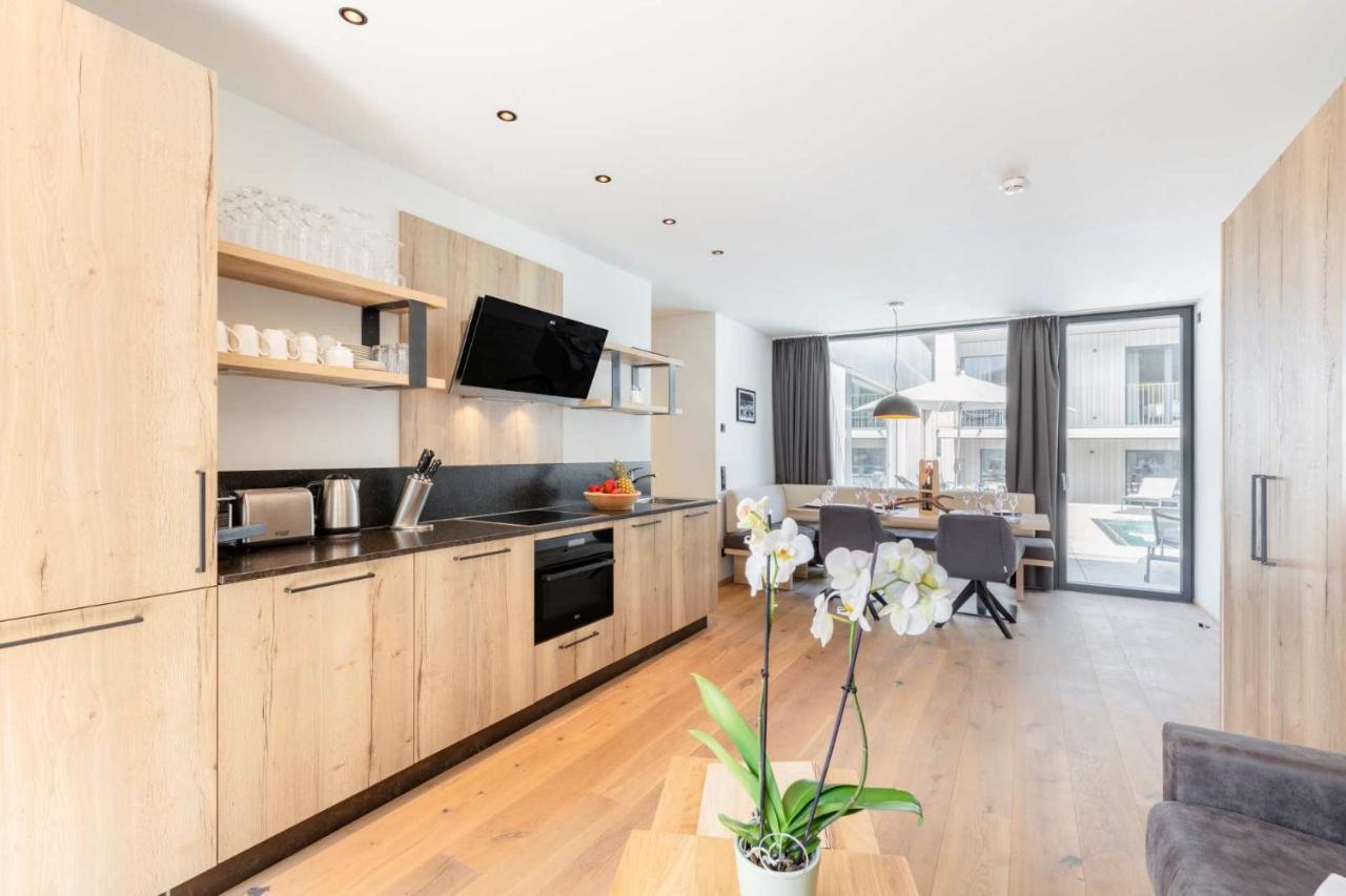 Emma Deluxe Aparthotel Ganzjaehrig Beheizter Aussenpool Piesendorf Luaran gambar