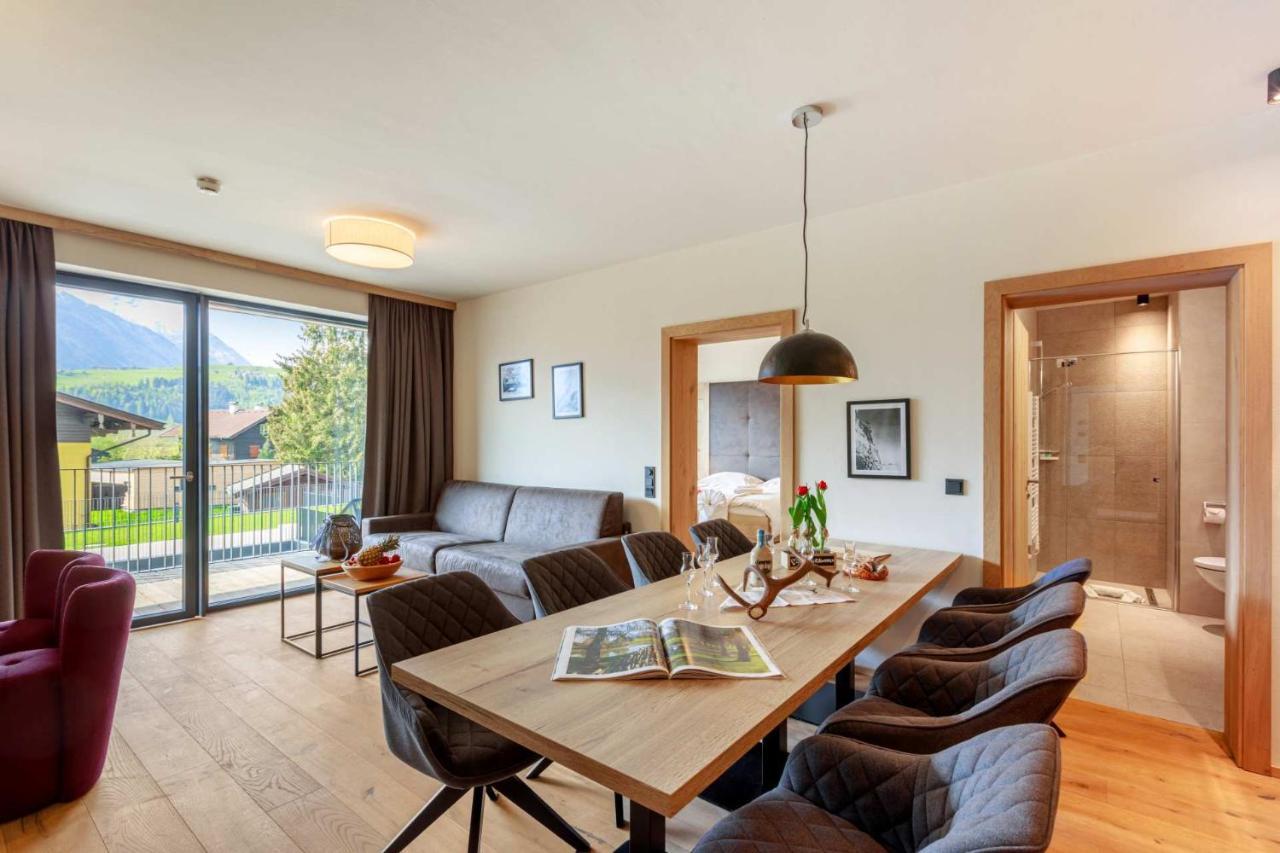 Emma Deluxe Aparthotel Ganzjaehrig Beheizter Aussenpool Piesendorf Luaran gambar