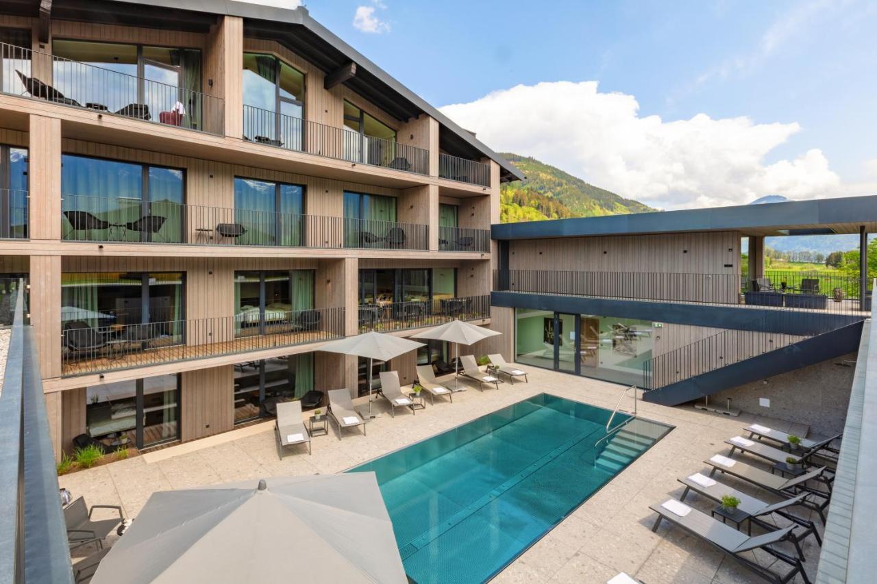Emma Deluxe Aparthotel Ganzjaehrig Beheizter Aussenpool Piesendorf Luaran gambar