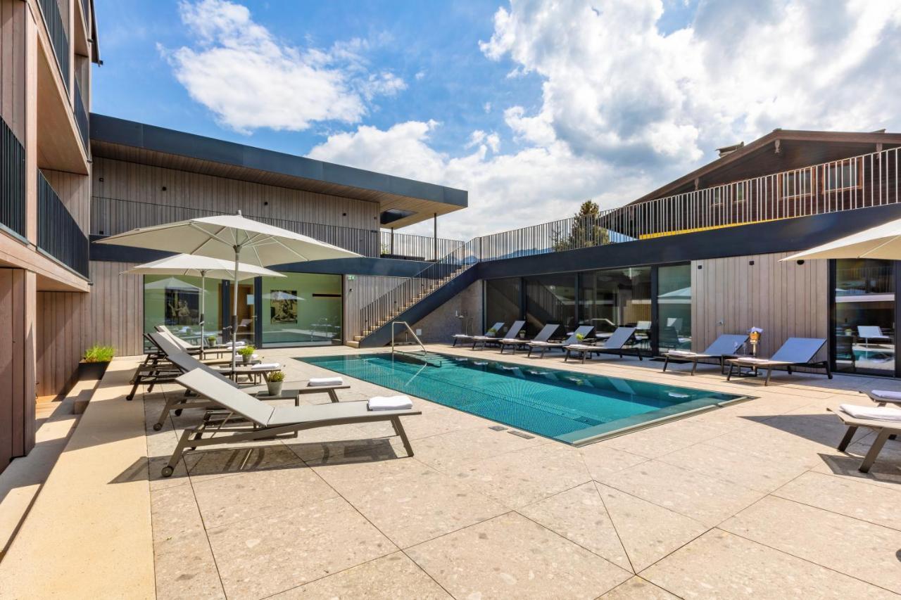 Emma Deluxe Aparthotel Ganzjaehrig Beheizter Aussenpool Piesendorf Luaran gambar