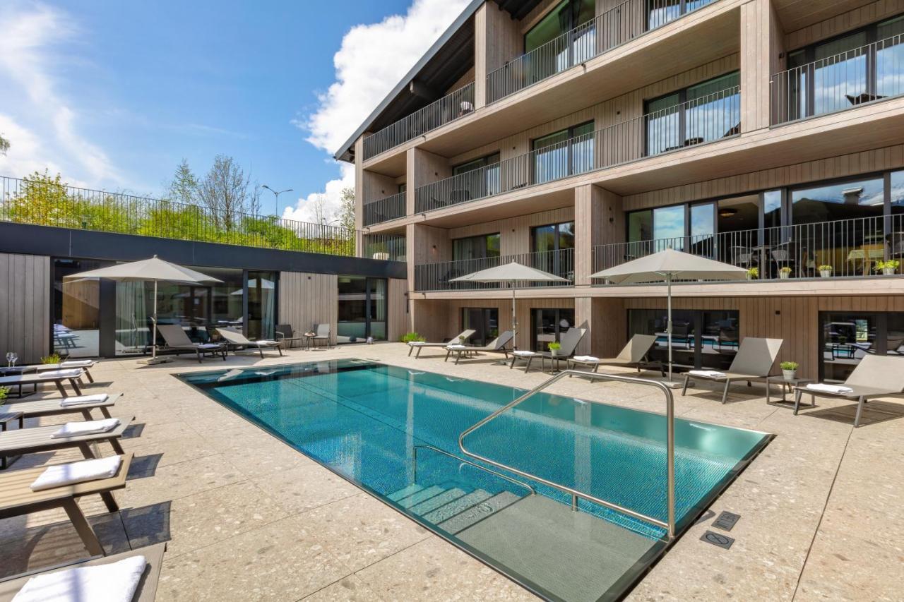 Emma Deluxe Aparthotel Ganzjaehrig Beheizter Aussenpool Piesendorf Luaran gambar