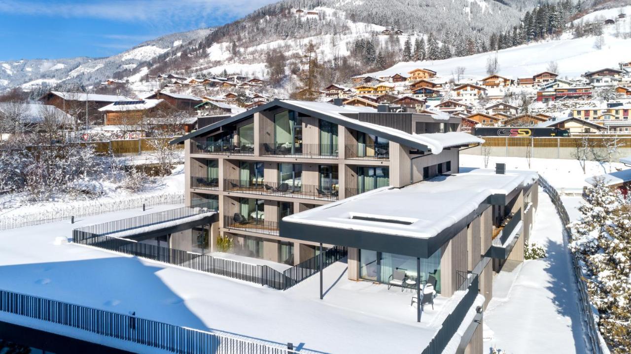 Emma Deluxe Aparthotel Ganzjaehrig Beheizter Aussenpool Piesendorf Luaran gambar